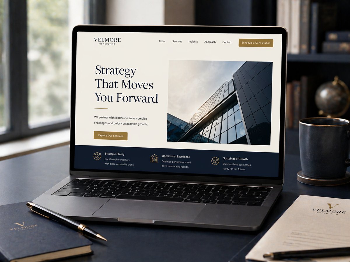 コンサル・士業向けLPデザイン例