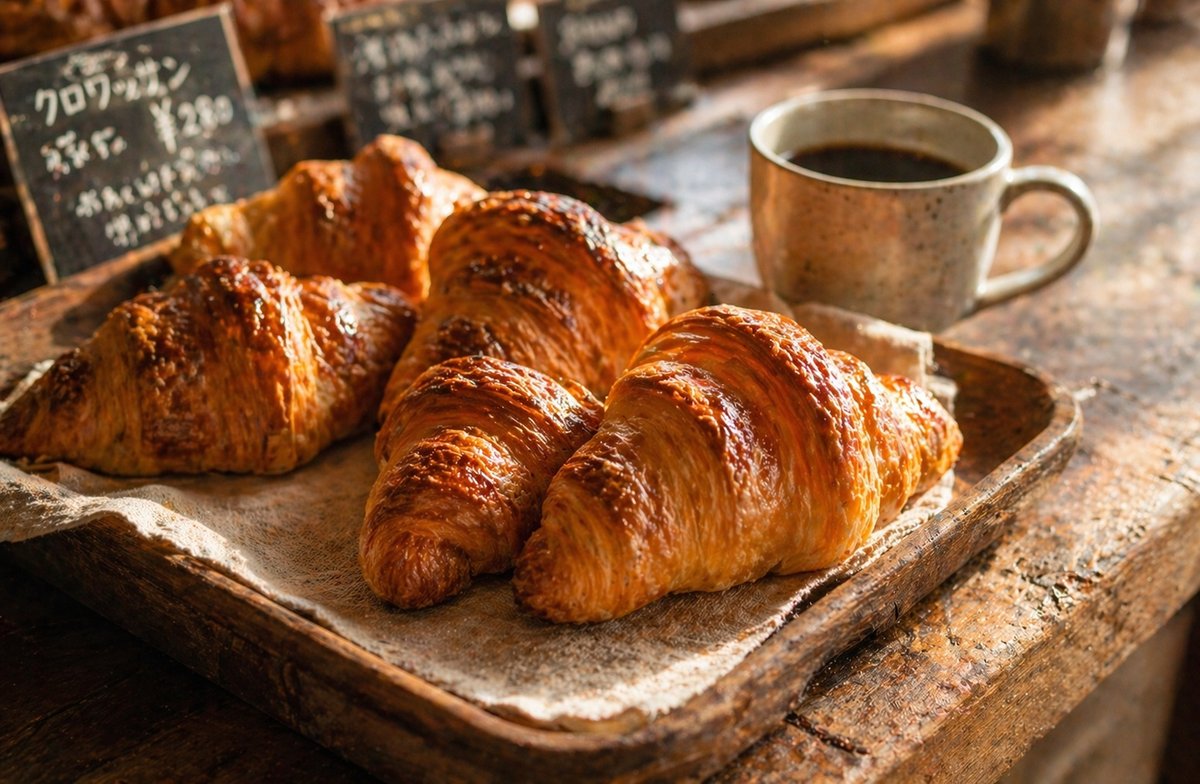 国産バターのクロワッサン